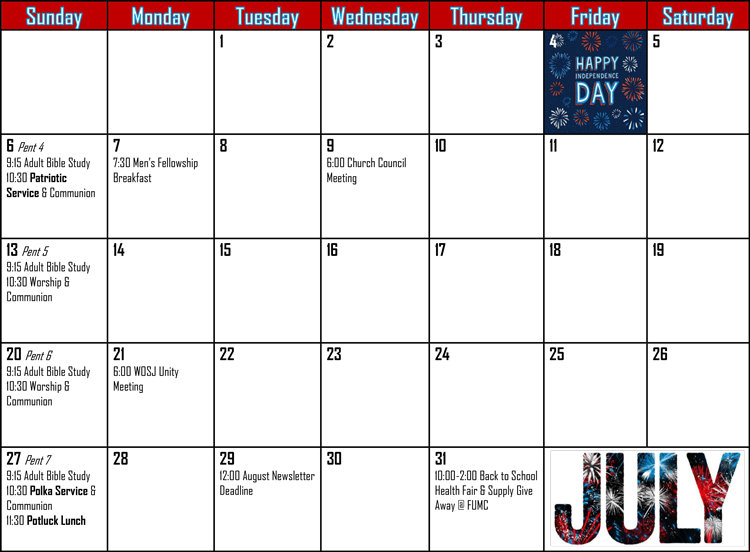 calendar